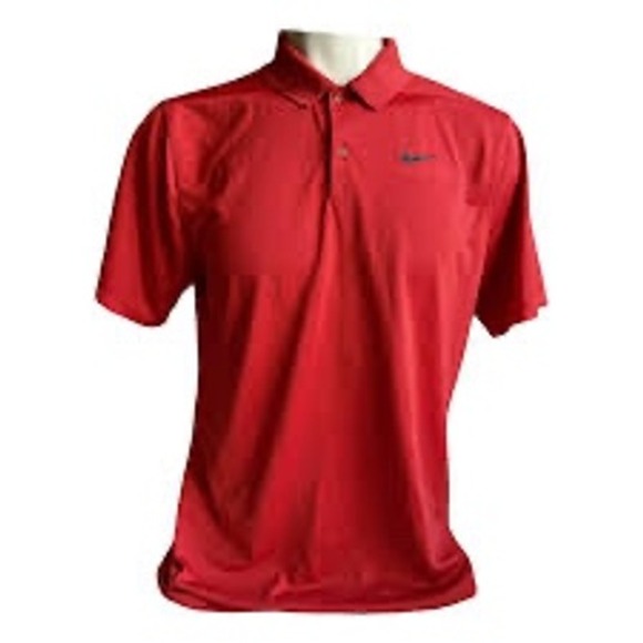 Nike Other - Nike Dri-FIT Polo Shirt Mens XXL Red Short Sleeve Standard Fit Golf Top